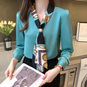 Blazer With Scarf