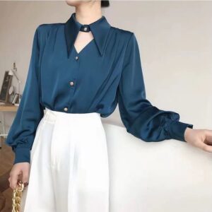 Blue And White Formal Set